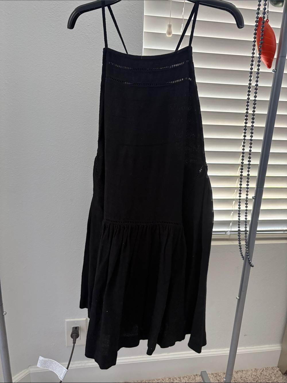 Free People Black Tiered Maxi Dress-Skirt